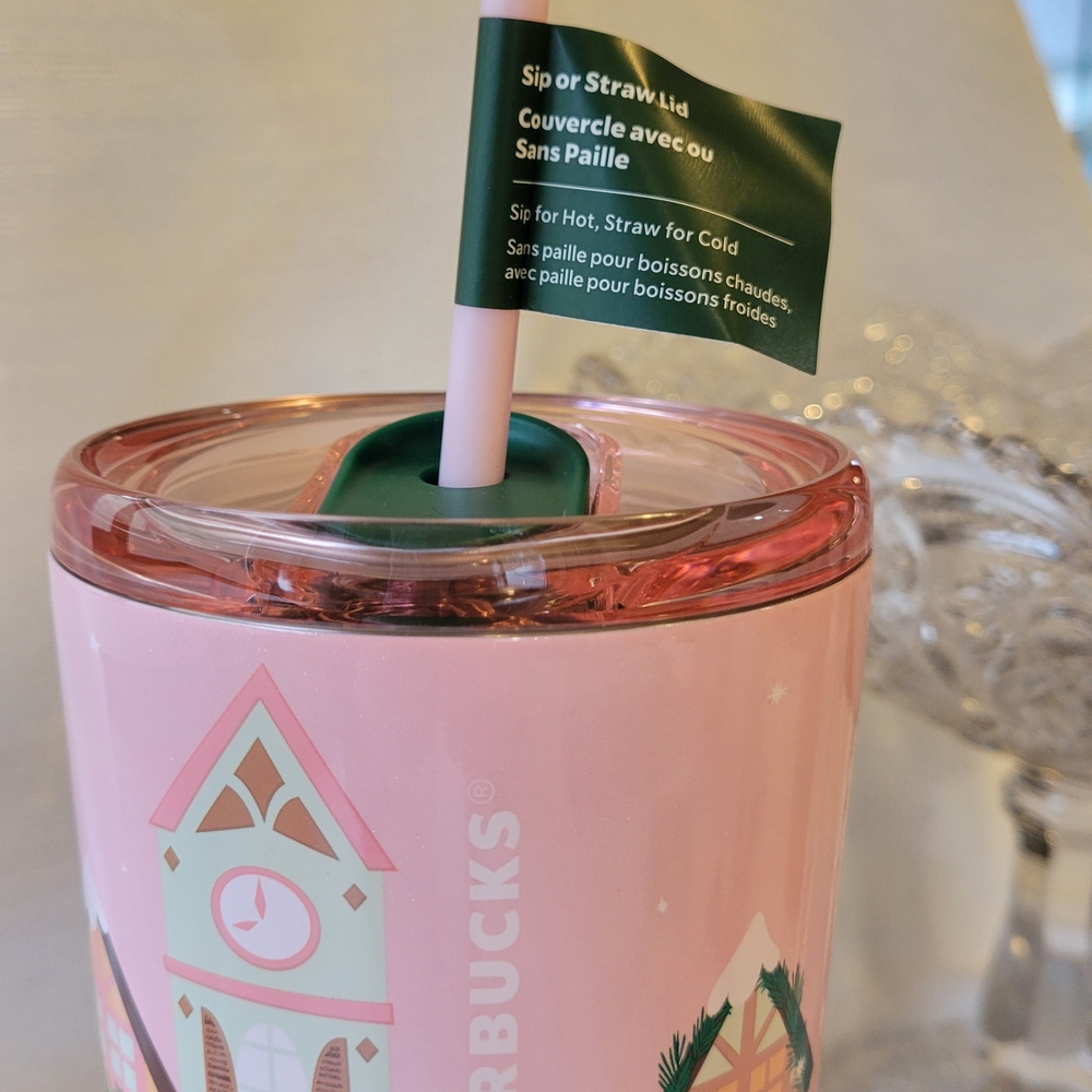 Starbucks 2025 Bearista Pink Holiday Tumbler - Picture 4 of 6